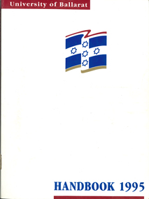 Book - Handbook, University of Ballarat Handbook, 1995, 1995