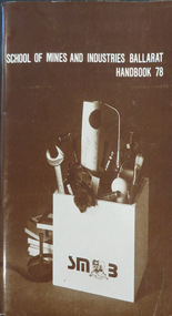 Book, Ballarat School of Mines Handbook, 1978