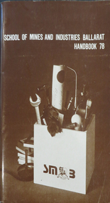 Book, Ballarat School of Mines Handbook, 1978, 1978