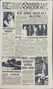 Book, Ballarat College of Advanced Education Handbook, 1980, 1980