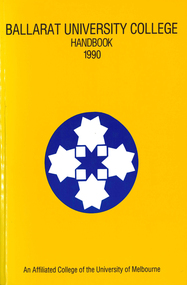 Book, Ballarat University College Handbook, 1993, 1992