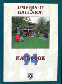 Book, University of Ballarat Handbook, 1994