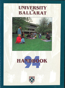 Book, University of Ballarat Handbook, 1994, 1994