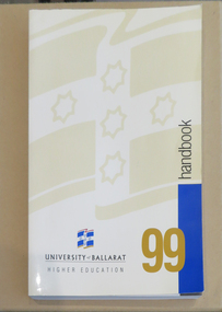 Book, University of Ballarat Handbook, 1999