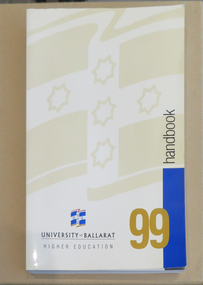Book, University of Ballarat Handbook, 1999, 1999