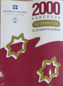 Book, University of Ballarat Handbook, 2000, TAFE, 2000