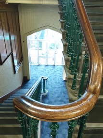 Photograph - Colour, Staircase in the Ballarat School of Mines A Building, 2019, 04/11/2019