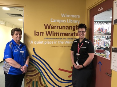 Photograph - Photographs - Colour, Renaming of the Wimmera Campus Library to Werrunangita larr Wimmerata, 2019, 11/2019