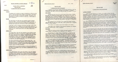 Document - Documents - Reports, Notes for Staff: Ballarat Institute of Advanced Education, 1972