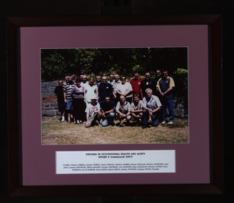 Photograph - Photograph - Colour, Diploma in Occupational Health and Safety, Intake 2, 2007