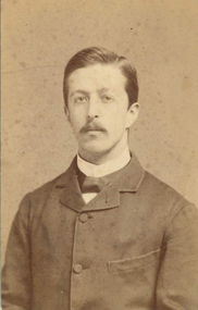 Photograph, John William Lindt, Miles Barraclough, Head teacher of Happy Valley School, c1884