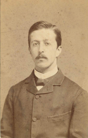 Photograph, John William Lindt, Miles Barraclough, Head teacher of Happy Valley School, c1884, c1884