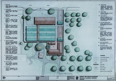 Plan, City of Ballarat Botanic Gardens Nursery Masterplan