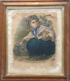 Work on paper - Image, Rothkappchen (Little Red Riding Hood)