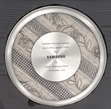 pewter plate