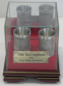 Object - Pewter Shot Glasses, Pewter Shot Glasses from Unity College International