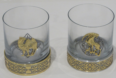Object - Glasses, Whiskey Glasses made by Empire Souvenirs Kazakhstan