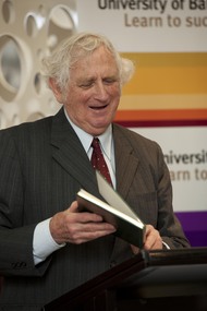 Photograph, Geoffrey Blainey at the opening of the Geoffrey Blainey Research Centre, 2009, 20/08/2009