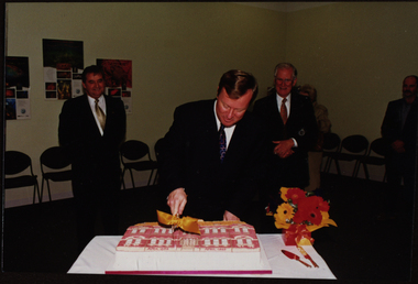 Photograph, Ballarat School of Mines Founders Day Cake, 1999