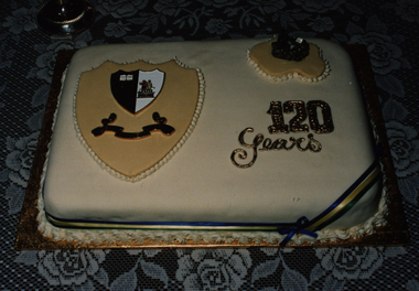 Photograph - Colour, Ballarat School of Mines Founders Day Cake