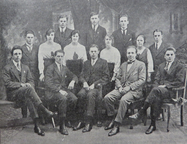 Photograph - Image - Black and White, Ballarat School of Mines Students' Magazine Editorial Committee, 1922, 1922