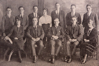 Photograph - Image - Black and White, Ballarat School of Mines Students' Magazine Editorial Committee, 1921, 1921