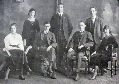 Photograph - Image - Black and White, Ballarat School of Mines Students' Magazine Editorial Committee, 1920, 1920