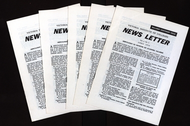 Newsletter - Newsletters, Victorian Institute of Colleges Newsletter, April 1970