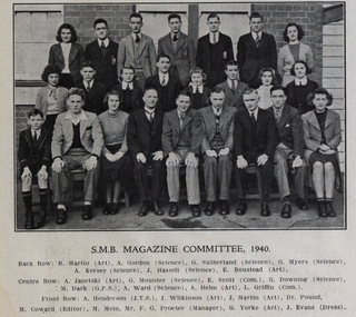Photograph - Photograph - Black and White, School of Mines Ballarat Magazine Committee, 1940, 1940