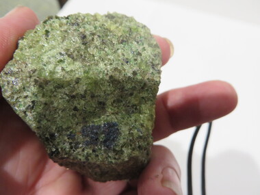 Green rock known as jasper