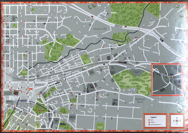 Map, Central Ballarat Retail and Business Guide, 2004, 11/2004
