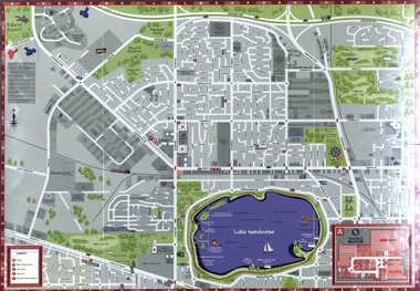 Map, Wendouree (Alfredton and Ballarat North) Retail and Business Guide, 2005, 10/2005