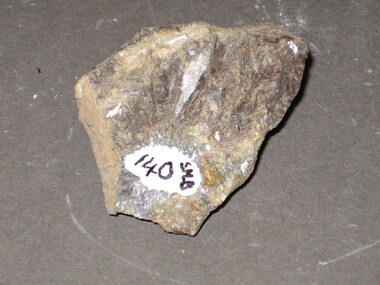 Rocks, Banded Sandston - Hemimorphite, Schistosity