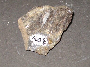 Rocks, Banded Sandstone - Hemimorphite, Schistosity