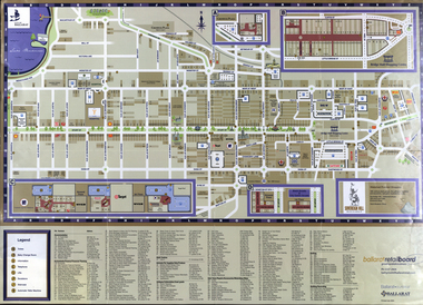 Map, Eastern Ballarat (c) Retail and Business Guide, 2004