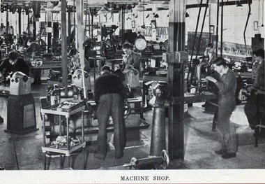 Booklet - Image, Ballarat School of Mines Machine Shop, 1955