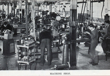 Booklet - Image, Ballarat School of Mines Machine Shop, 1955, 1955