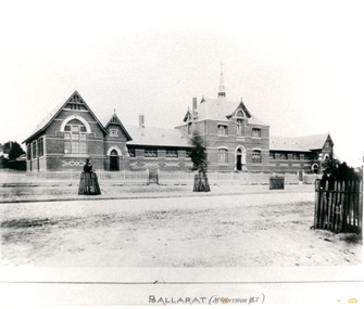 A brick school in Ballarat