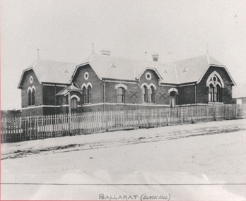 Photograph - Black and White, Black Hill State School, Ballarat