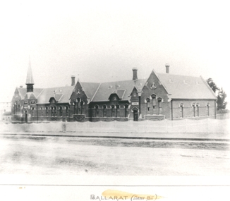 Photograph - black and white, Dana Street State School, Ballarat