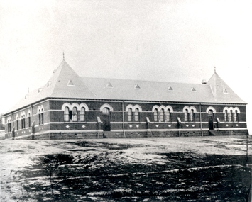 Photograph - black and white, Golden Point State School, Ballarat