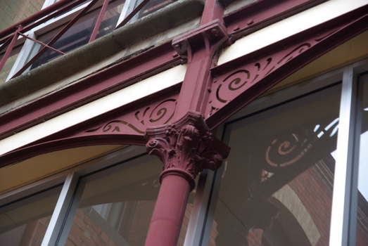 Cast iron architectural column