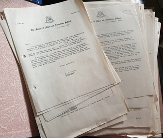 Documents, Ballarat School of Mines General Internal Adminstration, 1966-1967