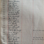 Handwritten list