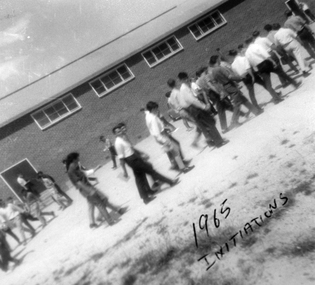 Photograph - Photo, Ballarat School of Mines Initiation, 1965, 1965
