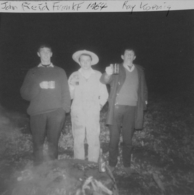 Photograph - Photo, Three Ballarat School of Mines students, 1964