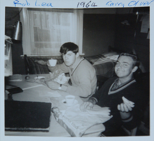 Photograph - Photo, Two Ballarat School of Mines students, 1964