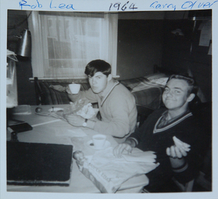 Photograph - Photo, Two Ballarat School of Mines students, 1964, 1964