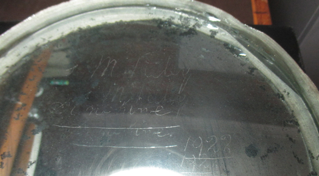 Large black microscope