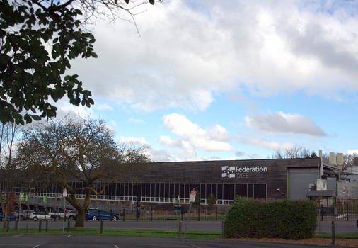A timber building in Grant Street